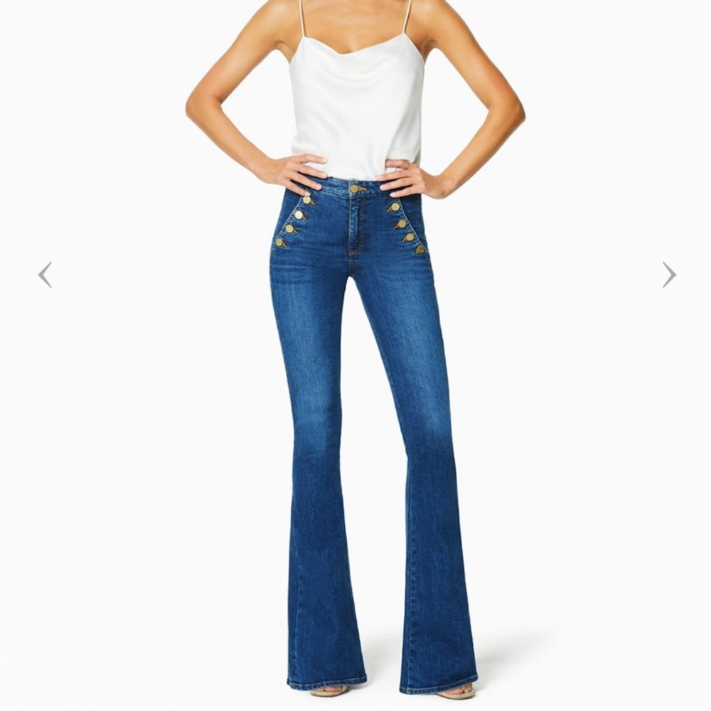 Ramy Brook Helena High-Rise Flare Jeans